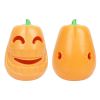 Interactive Dog Chew Toy Halloween Pumpkin Shaped, Treat-Dispensing Funnel Toy For All Breed Sizes, Durable Thermoplastic Rubber Pet Puzzle Toy For Te