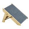 VEVOR Wood Pet Stairs/Pet Steps, 2-in-1 Foldable Wooden Dog Stair & Ramp with 2 Steps for Small Medium Large Pet,